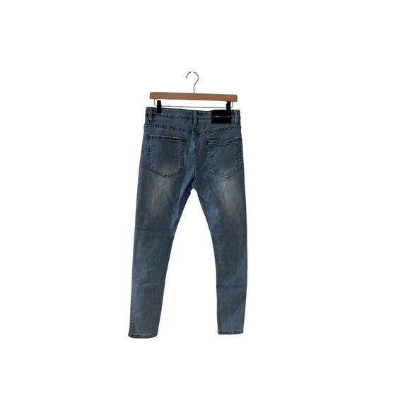 Interview Jeans Rebel Blues: Chicago Distressed Super Skinny 32 Waist Jeans - Picture 8 of 8